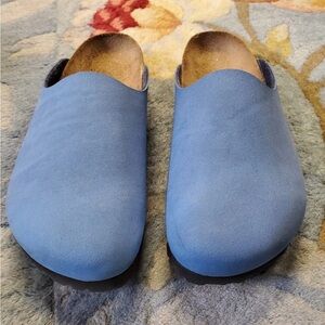 Birkenstock Blue Women's Birki Provence Size 7 NIB